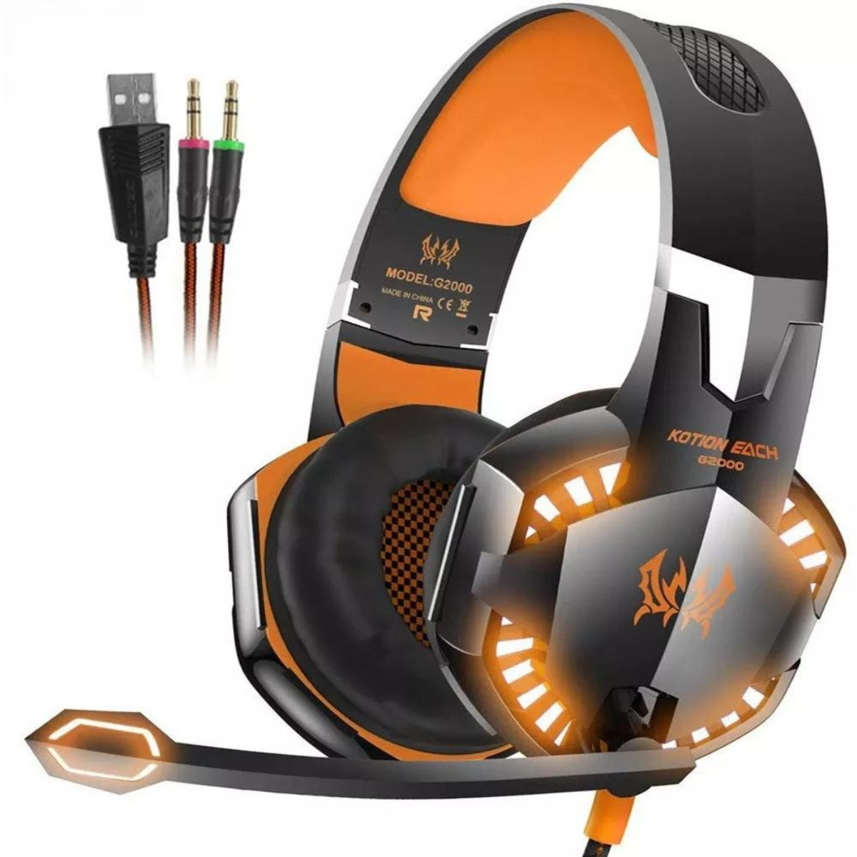 Auriculares Gamer con Micrófono G2000 G1