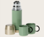Set de termo y tazas Rosa y Verde