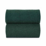 Leotardos básicos punto liso VERDE BOTELLA