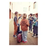 Unisex Trousers Blue & White Checkered - Imagen 4