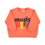 Sweatshirt Orange "Music"