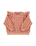 Sweatshirt Pink Black Stars