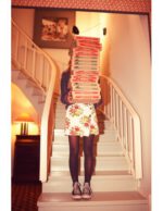 Short Skirt Multicolor Flowers - Imagen 3