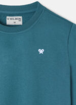 Sudadera kids petits verde - Imagen 3