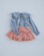 Minifalda Gasa florecita Geométrica - Imagen 3