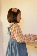 Pichi Corazones Pana Azul Acero - Imagen 4