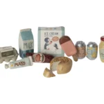 Caja de comestibles en miniatura